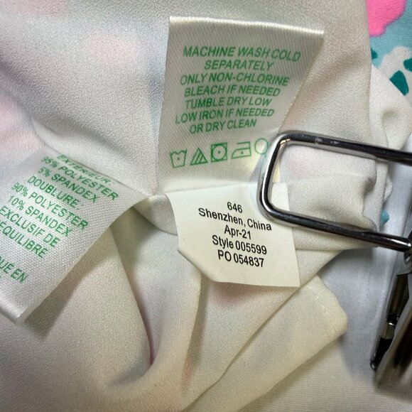 Lilly Pulitzer Blaire Stretch Dress 4 Hottie Dottie Multi EUC - Picture 7 of 11